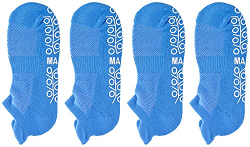 Comfortable Non-skid Yoga Premium Cotton Socks - 4 Pairs