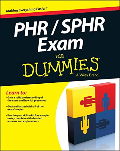PHR / SPHR Exam For Dummies by Consumer Dummies
