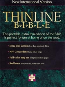 NIV Thinline Bible, Large Print