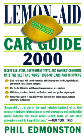 Lemon-Aid Car Guide (Lemon-Aid: Suvs, Vans, & Trucks) by Phil Edmonston