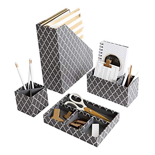 Algopix Similar Product 16 - Gray Desk Sets and Accessories for