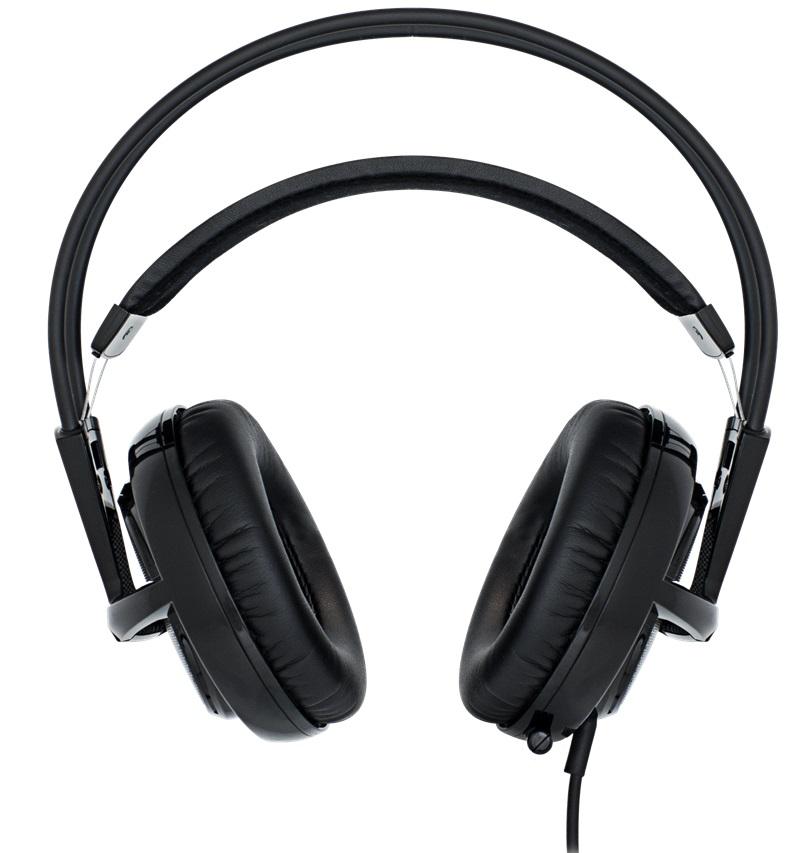 steelseries siberia v2 full-size gaming headset (heat orange)