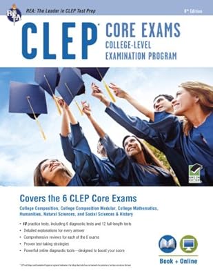 CLEP&reg; Core Exams Book + Online