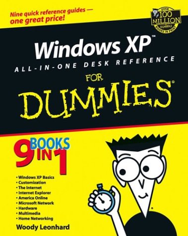 Windows XP All-in-One Desk Reference For Dummies by Woody Leonhard