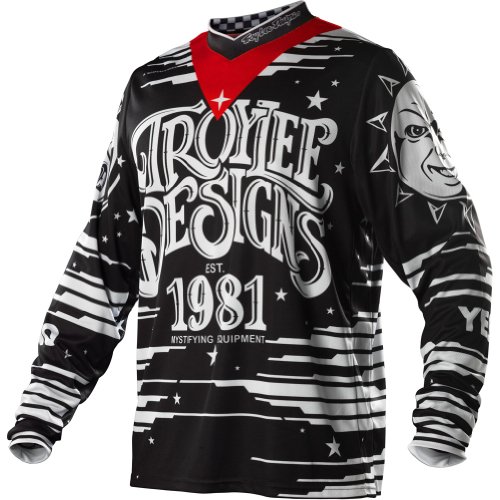 

Troy Lee Designs GP Ouiga Men's MotoX/Dirt Bike Motorcycle Jersey - Black