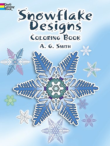 Snowflake Designs Coloring Book (Dover Design Coloring Books)