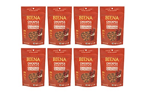 Algopix Similar Product 7 - Biena Roasted Chickpea Snacks Cinnamon