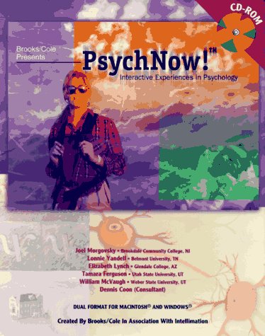 PsychNow! CD-ROM : Interactive Experiences in Psychology by Joel Morgovsky