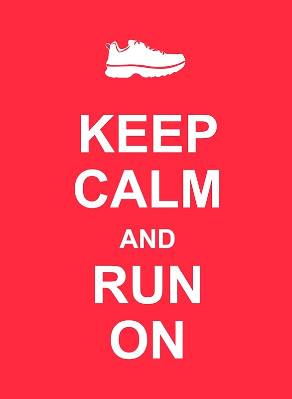 Keep Calm and Run On by Summersdale