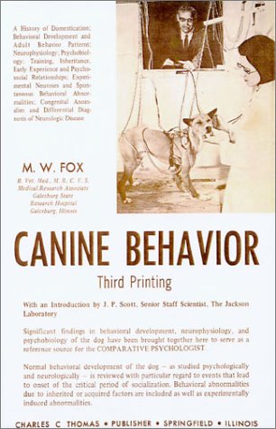 Canine Behavior by Michael W. Fox