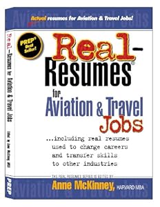 Real-Resumes for Aviation & Travel Jobs