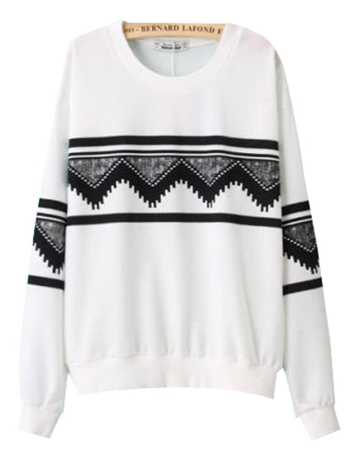 

LaiGouMai Women Floral Animal Print Long Sleeve Tops Blouse