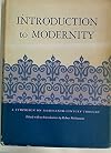Introduction to Modernity; a Symposium on Eighteenth-Century Thought