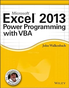 Excel 2013 Power Programming with VBA