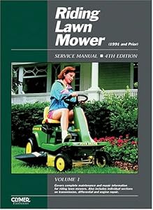 Riding Lawn Mower Service Manual, Vol. 1 (4th Edition) (Clymer Pro)