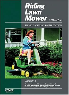 Riding Lawn Mower Service Manual, Vol. 1 (4th Edition) (Clymer Pro)