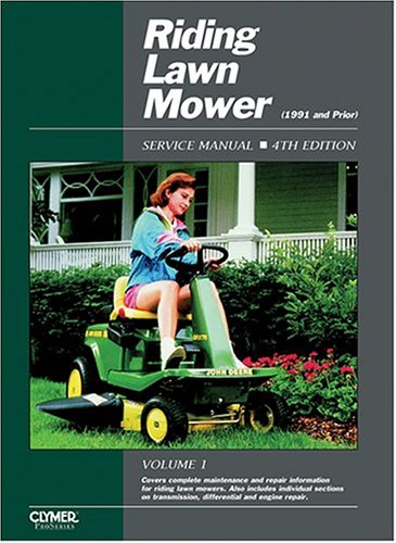 Riding Lawn Mower Service Manual, Vol. 1 (4th Edition) (Clymer Pro) by Clymer Publications