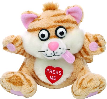 Just For Laughs Crazy Cat Key Chain