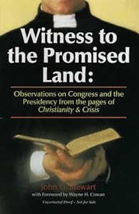 Witness to the Promised Land: Observations on Congress And the Presidency from the Pages of Christianity & Crisis by John G. Stewart