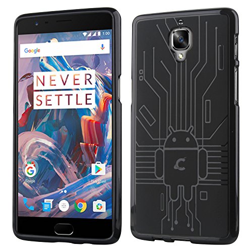 OnePlus 3 Case, Cruzerlite Bugdroid Circuit TPU Back Cover Case for OnePlus Three / OnePlus 3 - Black Buy OnePlus 3 Case, Cruzerlite Bugdroid Circuit TPU Back Cover Case for OnePlus Three / OnePlus 3 - Black from Amazon.co.uk!