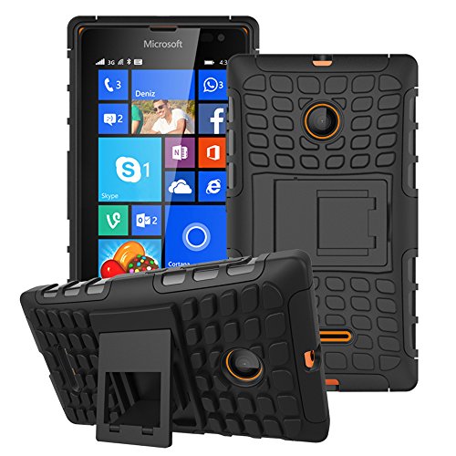 Kit Me Out ES Carcasa resistente con atril Plástico rígido/ silicona + Protector de pantalla con gamuza de microfibra para...