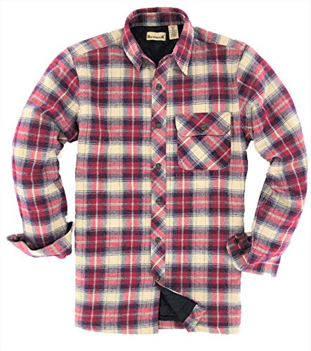 Algopix Similar Product 12 - Backpacker Mens FlannelQuilt Lined