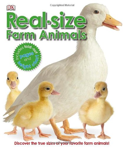 Real-size Farm Animals by DK Publishing