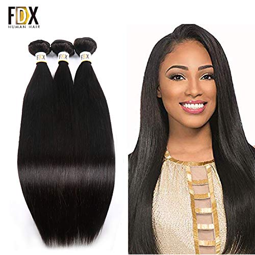 Algopix Similar Product 19 - FDX Human Hair Bundles8A Straight