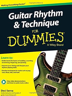 Guitar Rhythm and Technique For Dummies, Book + Online Video &amp; Audio Instruction