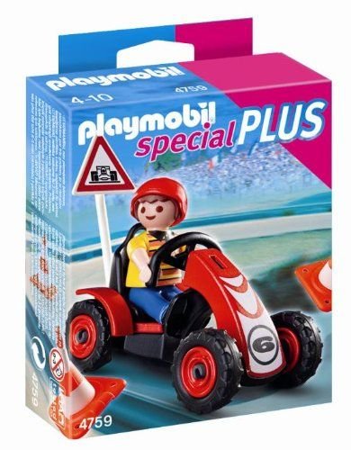 PLAYMOBIL Boy with Racing Cart