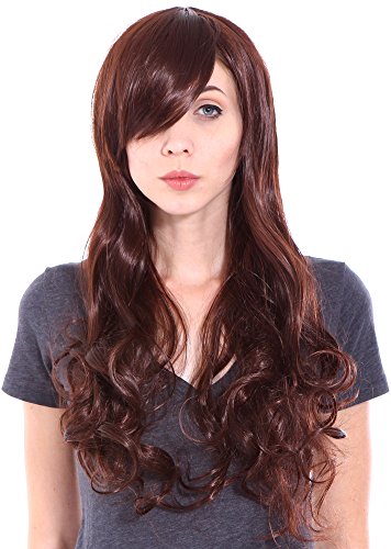 Algopix Similar Product 4 - Simplicity Long Curly Full Wig Wavy