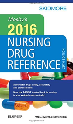 Mosby's 2016 Nursing Drug Reference, 29e by Linda Skidmore-Roth RN  MSN  NP