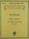 HIGH SCHOOL OF CELLO PLAYING OP73 40 ETUDES by David Popper (1986-11-01)