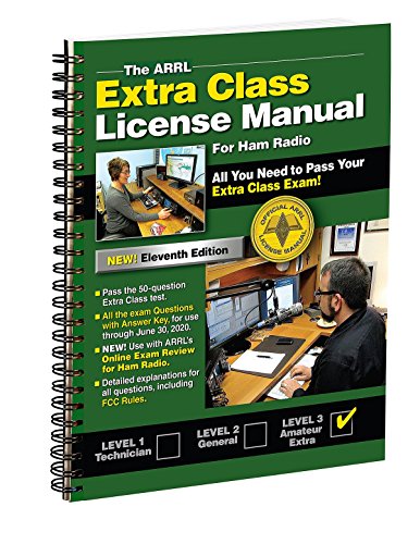 The ARRL Extra Class License Manual Spiral 11th Edition by Arrl Inc
