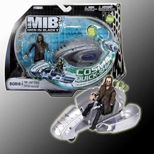 Men In Black 3 10cm Deluxe Action Figure: Boris & Time Jump Device ...