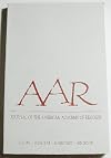 Journal of the American Academy of Religion (Volume LXIII Number Three, Fall 1995)