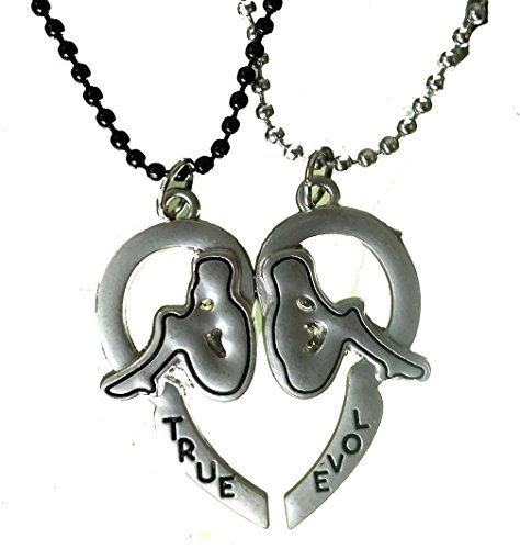 Modish Look Beautiful True Love Magnetic Couple Lockets With Chain