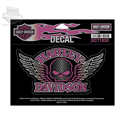 Harley-Davidson Willie G Skull Wings Medium Decal