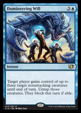 Magic: the Gathering - Domineering Will (013/337) - Commander 2014