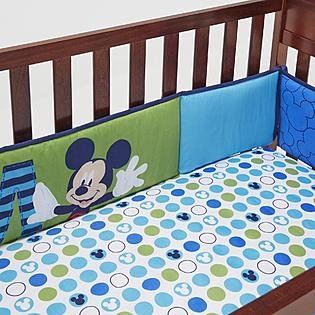 Disney Baby Mickey Mouse Secure Me Crib Bumper