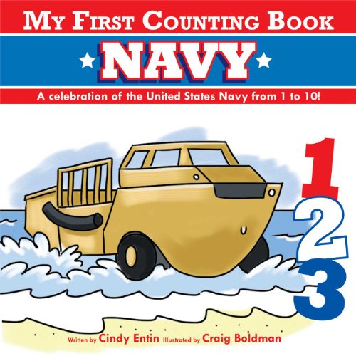 My First Counting Book: Navy by Cindy Entin