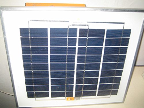 Andslite Solar Panel 12 Volt 10 Watt ,Silver