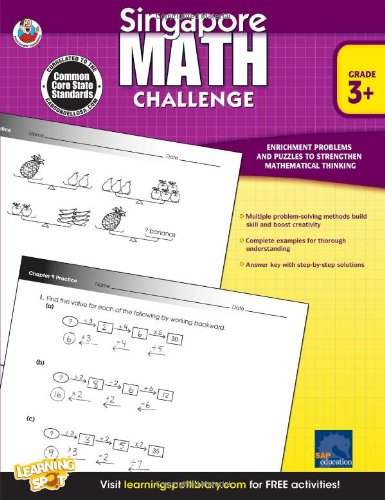Singapore Math Challenge, Grades 3 - 5