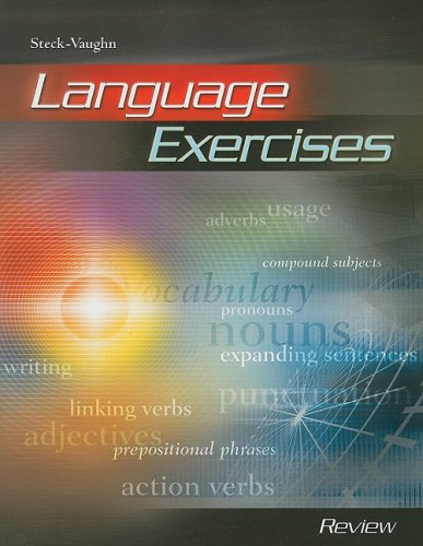 Language Exercise: Student Edition Review Book Review Book by STECK-VAUGHN
