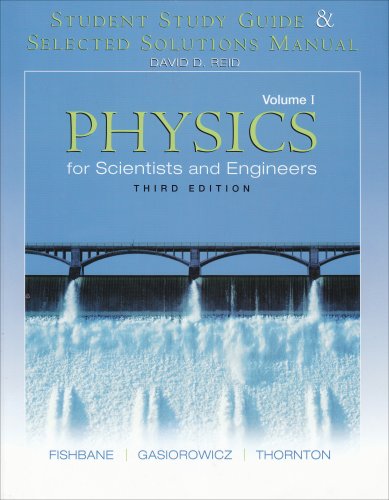 Student Study Guide with Selected Solutions, Volume 1 by David Reid