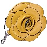Mellow World Camellia Flower Coin Wristlet