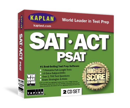 Kaplan SAT & PSAT CD ROM by Topics Entertainment