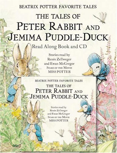 Beatrix Potter Favorite Tales: The Tales of Peter Rabbit and Jemima Puddle Duck Read Along Book & CD by Beatrix Potter