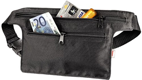 Algopix Similar Product 16 - Hama Travel Money Belt Black [128788]