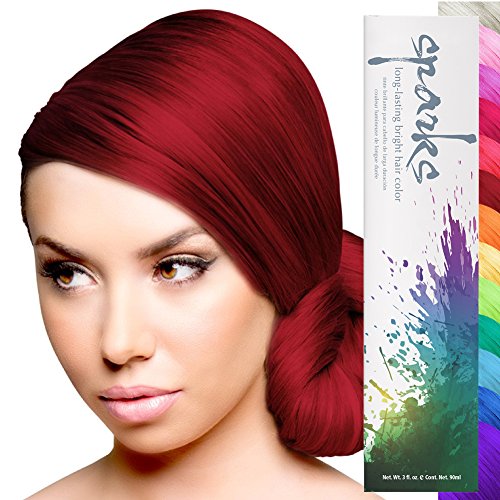 2 Pack SPARKS Long Lasting Bright Color 3oz Hair Dye Choose Your color New